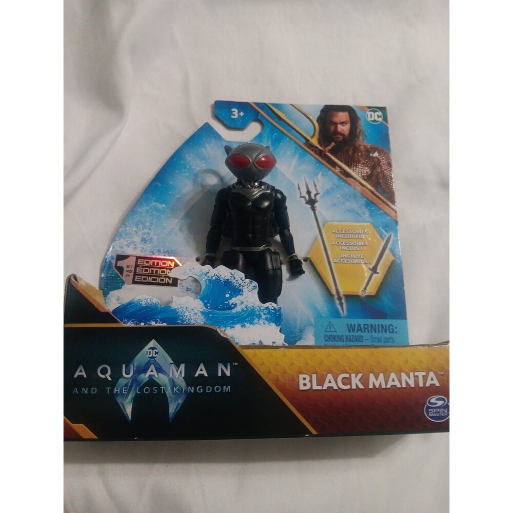 Spin Master DC Aquaman & The Lost Kingdom Black Manta 4-Inch Action Figure